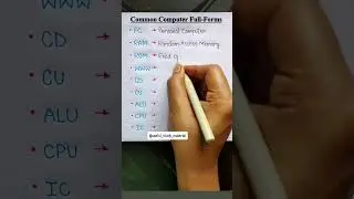 Common Computer full forms 🤯#youtubeshorts #shortsfeed #viral #subscribemychannel 😎