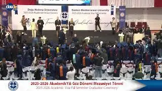 DA&Uuml; 2025-2026  G&uuml;z  Mezuniyet T&ouml;reni -  EMU 2025-2026  Fall  Graduation Ceremony