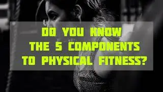 5 Components Of Physical Fitness &ndash; (Must-Know for a Healthy Life!)