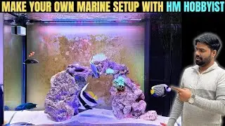 4 Feet Marine Aquarium Setup Update | Setup Your Marine Aquarium With Us @ Best Price For Delhi/NCR