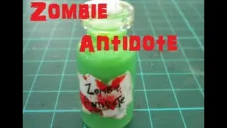 Bottle charm: Zombie antidote tutorial