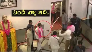 CM KCR At Telangana Bhavan For BRS Plenary Meeting | Telangana | Cinema Garage