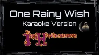 Jimi Hendrix &bull; One Rainy Wish (CC Karaoke / Instrumental)