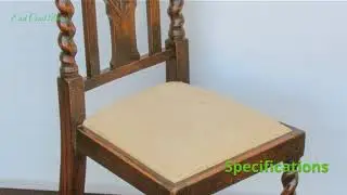 Victorian Upholstered Carved Oak Dining Chair