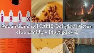 Recensione del IAMS Delights Kitten cibo umido - Multipack di cibo per gatti con pollo in salsa, cib