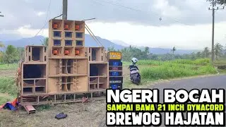 21 INCH DYNACORD BREWOG NGERI SAMPAI DIBAWA JOB HAJATAN SOUND BOCAH LATANSA AUDIO 