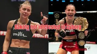 Dakota Ditcheva not interested in a super fight with Cris Cyborg 