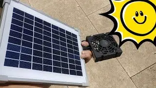 Günstiges Solar Lüftersystem 