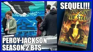 Percy Jackson Update: The Sun & Star A Nico Di Angelo Adventure Sequel + Season 2 Behind The Scenes