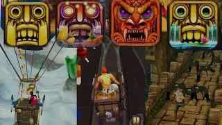 Temple Run vs Temple Run 2 vs Temple Jungle Prince Run vs Temple Princess Endless Run Top run Game