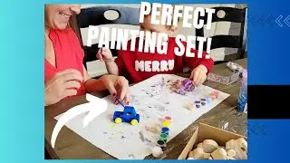 Wowoss Wooden Car Painting Set For Kids Review