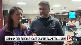 Johnson City School&rsquo;s 12th annual teacher vs. teacher charity basketball game