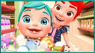 A Trip to the Grocery Store  - Baby songs - Nursery Rhymes & Kids Songs | Bus Cartoon