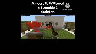 Minecraft PVP Level 6 1 zombie 2 skeleton #minecraft #prestonplayz #zarooratrishta #pavlovshack