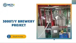Meto Brewery Equipment 3000T 6000T Annual Capacity