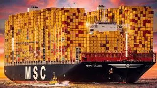 Inside the World’s Largest Container Ship Ever Built