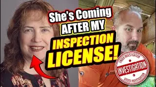 They're coming after my license!