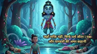 जहाँ शक्ति नहीं, सिर्फ धर्म जीता | यक्ष और पाण्डवों की अमर कहानी।“Where Power Failed, Dharma Won |