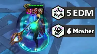 3 Star HEADLINER Jax ⭐⭐⭐ is BROKEN ft. 5 EDM and 6 Mosher | TFT Set 10