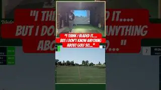 I mean I DIDN'T hit that good 😭... #shorts #golf #live #gaming #golfsimulator #livestream