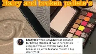 People are finding hair in Shane Dawson Conspiracy Palette