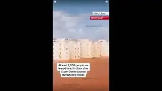 Libya Flood, Storm Daniel, Tragedy in Libya #flood #floods #libya #LibyaFloods