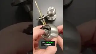 Zdejmowanie klamki: cylinder