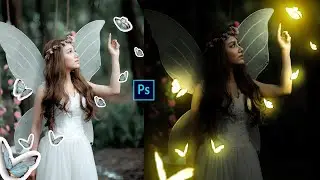Glow Effect Tutorial (Quick and Easy!) - Photoshop Editing | Elipscease
