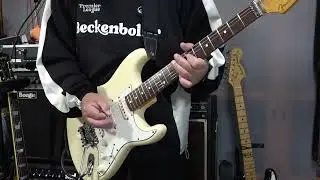 【kissy's Guitar Collections】Fender Japan ST62 65 1983年　改 一発撮り 即興アドリブギター 003