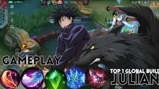 GAMPANG BANGET!! CARA MAIN JULIAN JUNGLER BAGI PEMULA BIAR JAGO!! BUILD+EMBLEM JULIAN TERSAKIT 2024