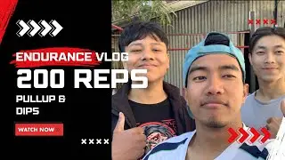 200 PULL & DIPS | ENDURANCE SESSION WITH THE BOYS ||