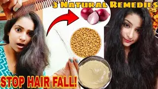 &ldquo;Hair Fall Gone in 7 Days! My Complete Natural Routine for Strong Hair ✨&rdquo;