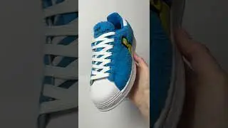 Необычные  Superstar от Adidas #кроссовки #adidas #simpsons