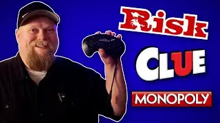 Let's Play Classic Board Games on the Sega Genesis! - Clue, Monopoly, & Risk!