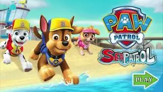 Paw Patrol : Sea Patrol. Help the pups with their missions for Sea Patrol training.