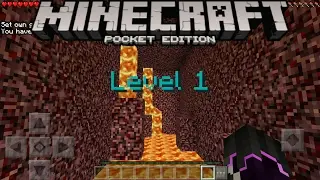 Command Parkour Map|Mcpe 1.0.5(Download link in description)