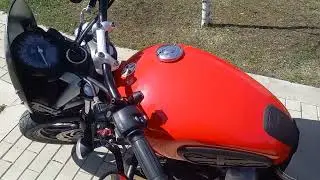 Холодный запуск TRIUMPH Street Twin 2017 года