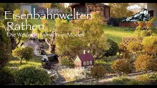 Die Eisenbahnwelten Rathen - Wei&szlig;eritztalbahn im Modell - LGB Gartenbahn