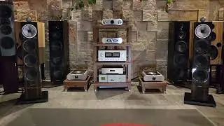 B&W 702 Signature, Gato Audio PRD-3s NPM, Gato Audio PWR-222