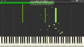 The Legend of Zelda Breath of the Wild - (Riding Day) Theme Piano Tutorial Synthesia