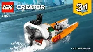 LEGO Creator 2018 DRONE EXPLORER 31071 Лего Креатор Дрон-исследователь #2