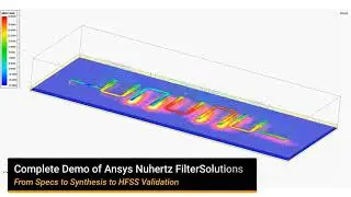 Ansys Nuhertz FilterSolutions Demonstration