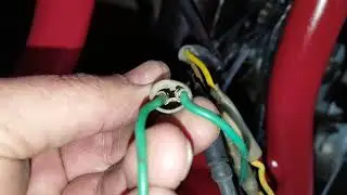 Honda ATC 185 200 headlight wires fix broken
