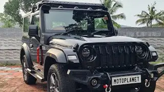 Fully Modified Mahindra Thar 2020 in Kerala / Modified Thar / Thar 2020 Accessories Detailed Vlog