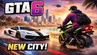 gta 6 car and bike driving 4x4 new city gameplay