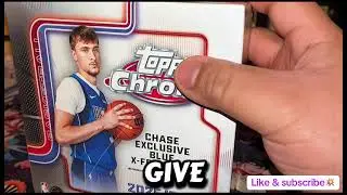 2025/26 Topps chrome basketball mega box opening 💥 #toppschrome #nba #toppsnba #cardcollector #topps