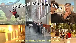 National Museum of Indonesia - with Bitha, Malia, Chevie, Yubi, and Rakha