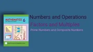 Prime numbers and Composite numbers | Factors and Multiples | Unit 1 | Class 6 