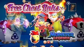 FREE CHEST LINKS: Opening 40 Free Era Chests (Links in Description) (Monster Legends)