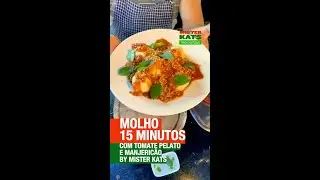 MOLHO SUPER R&Aacute;PIDO E PR&Aacute;TICO DE TOMATE PELATO E MANJERIC&Atilde;O DO MISTER KATS | ASSISTA A RECEITA